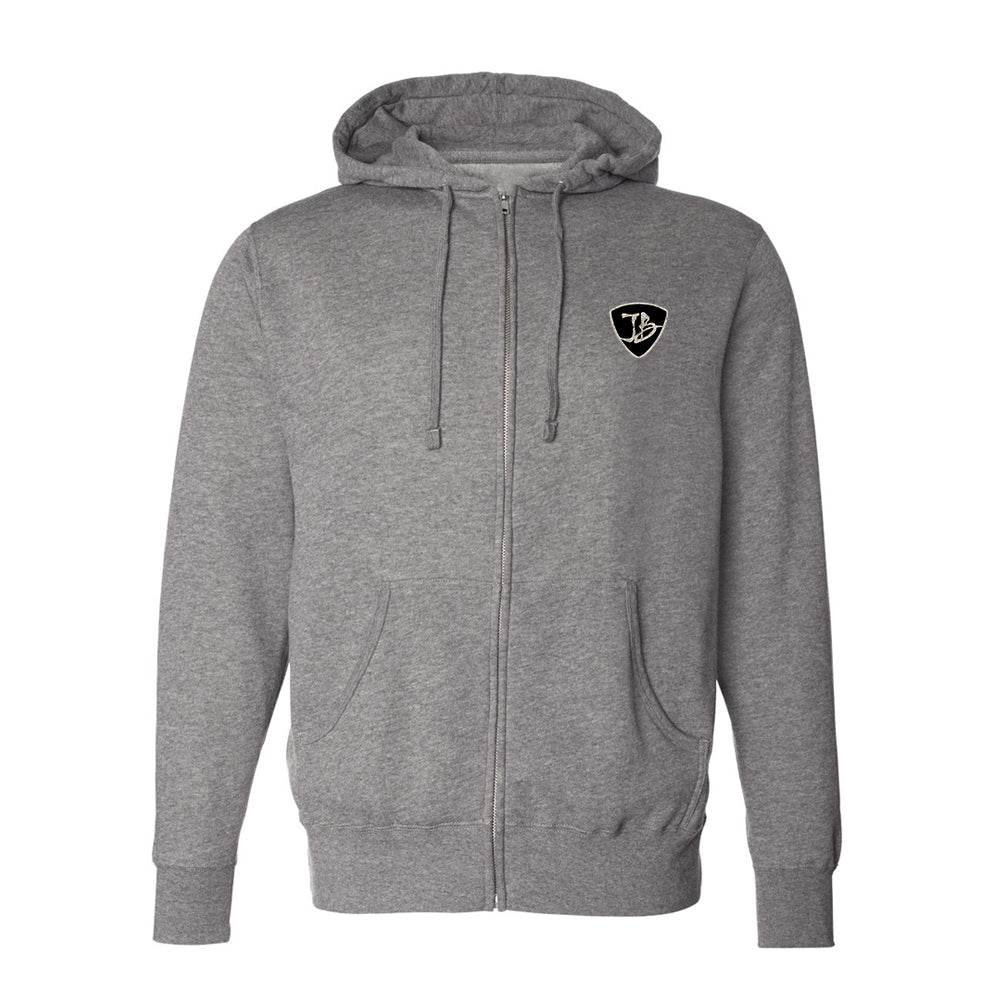 Joe Bonamassa Premium hettejakke unisex svart zip