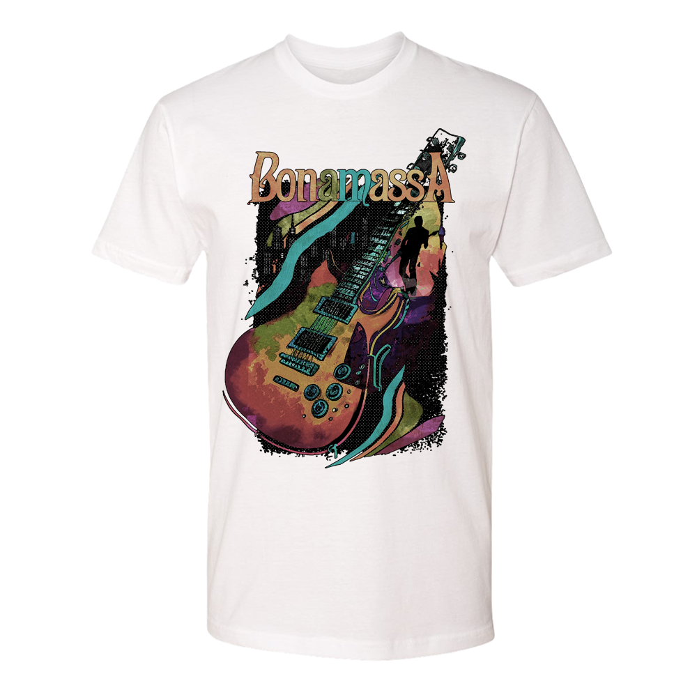 Joe Bonamassa City Blues Fresco t-skjorte svart bomull