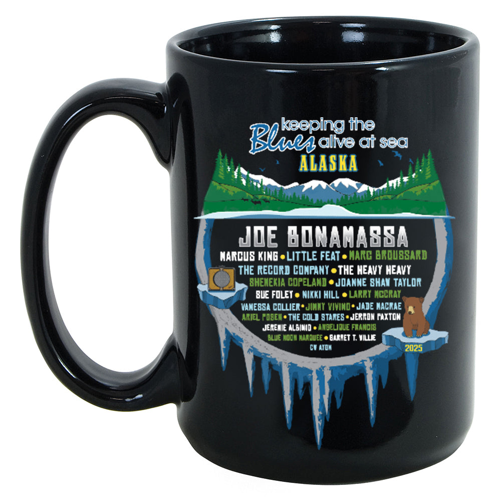 Joe Bonamassa KTBA at Sea Alaska krus keramikk 11oz