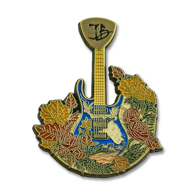 Joe Bonamassa Blues Harvest pin emalje gull