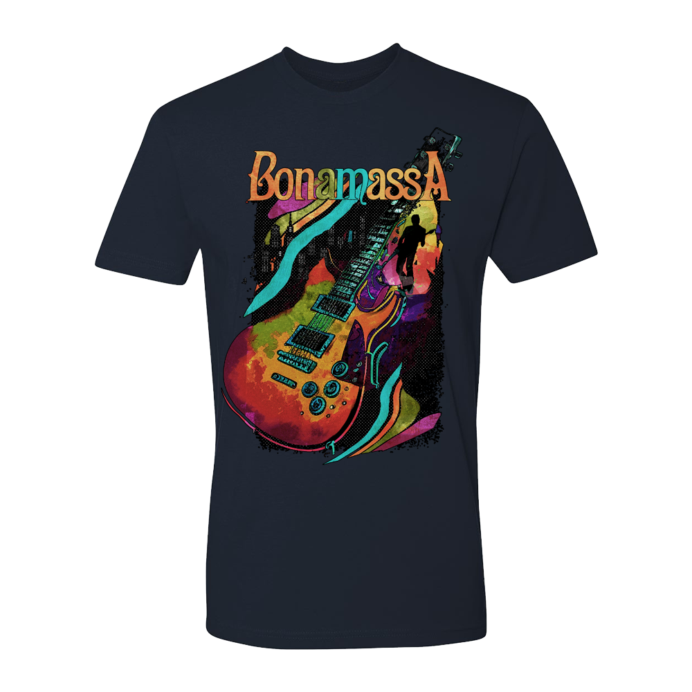 Joe Bonamassa City Blues Fresco t-skjorte svart bomull