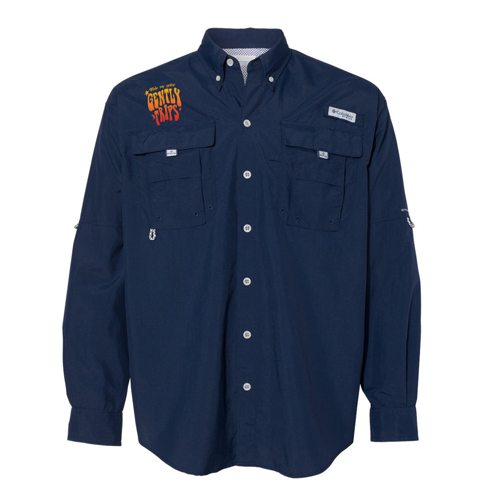 Joe Bonamassa Gently Trips Columbia PFG Bahama II skjorte gull