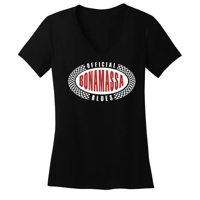 Joe Bonamassa Official Blues Provider v-hals t-skjorte dame bomull