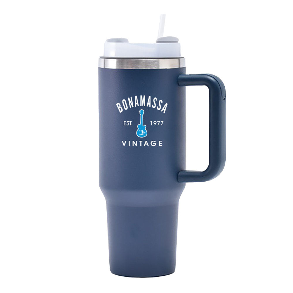 Joe Bonamassa Vintage Guitar tumbler 40oz stål svart