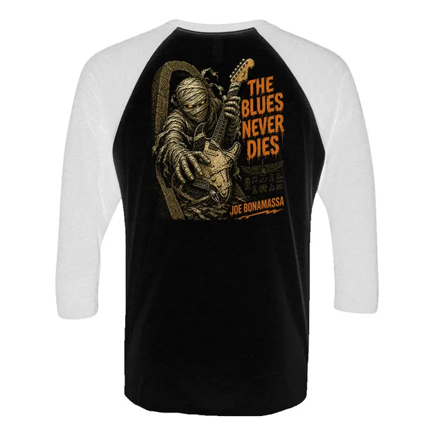 Joe Bonamassa Blues From The Tomb 3/4 t-skjorte hvit