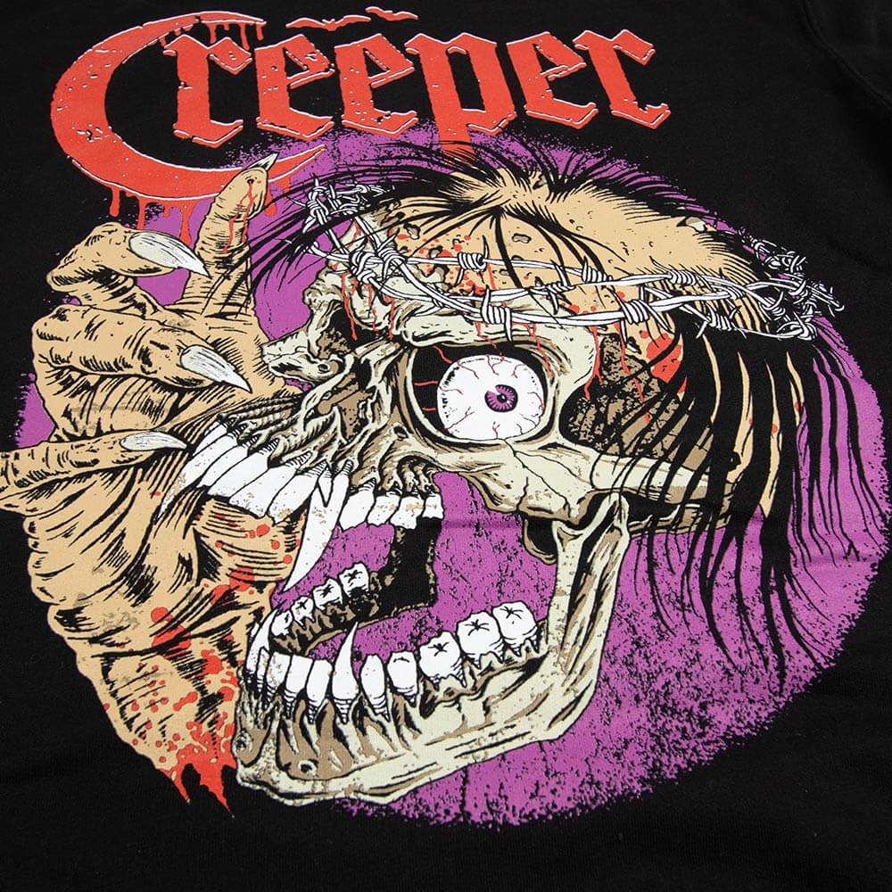 Creeper Skull-head Hettegenser bomull