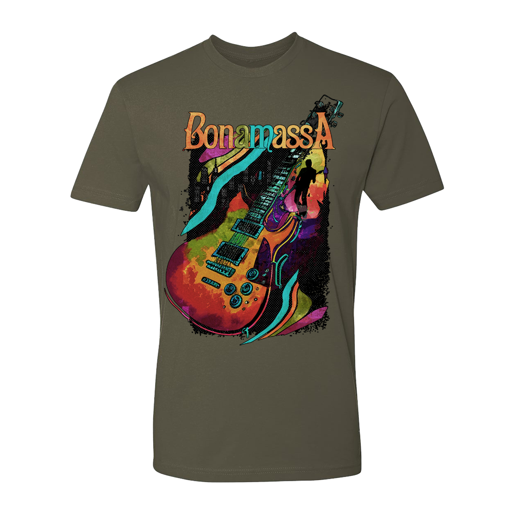 Joe Bonamassa City Blues Fresco t-skjorte svart bomull