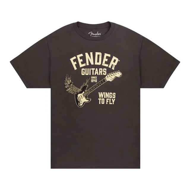Joe Bonamassa Fender Wings to Fly t-skjorte unisex vintage