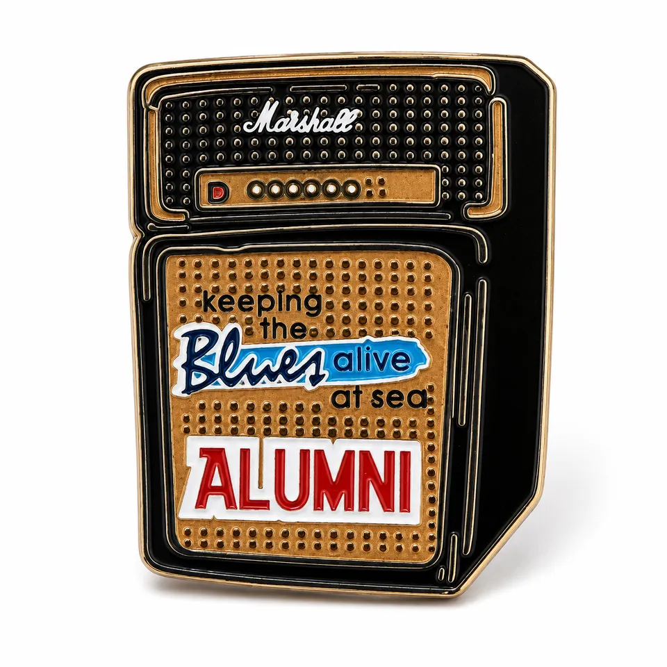 Joe Bonamassa KTBA at Sea VI pin 2020 alumni emalje