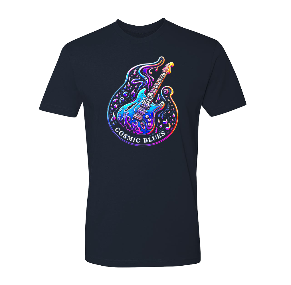 Joe Bonamassa Cosmic Blues Melt t-skjorte svart bomull