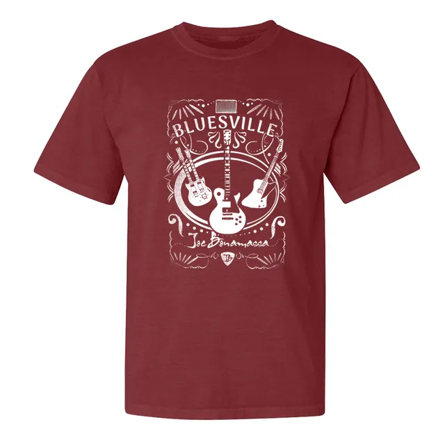 Joe Bonamassa Bluesville t-skjorte garment-dyed unisex