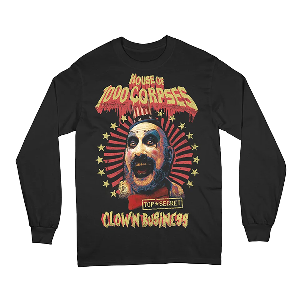 Rob Zombie Top Secret Clown Business langermet