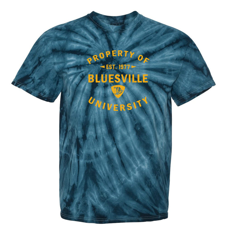 Joe Bonamassa Bluesville University t-skjorte batikk rød S
