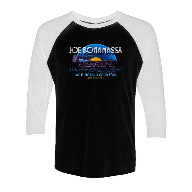 Joe Bonamassa Hollywood Bowl 3/4 t-skjorte unisex