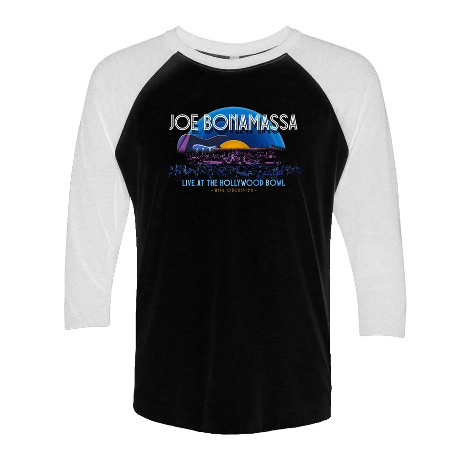 Joe Bonamassa Hollywood Bowl 3/4 t-skjorte unisex