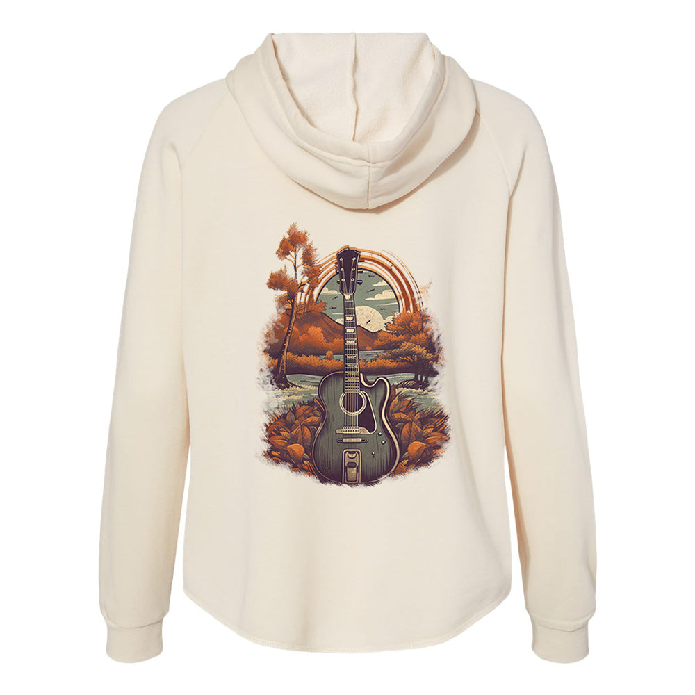 Joe Bonamassa Acoustic Autumn wave wash zip-hoodie dame