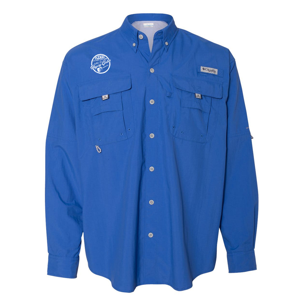 Joe Bonamassa Do Not Disturb Columbia PFG Bahama II Skjorte hvit