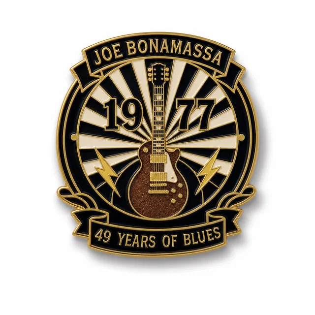 Joe Bonamassa 49 Years of Blues pin Les Paul edition