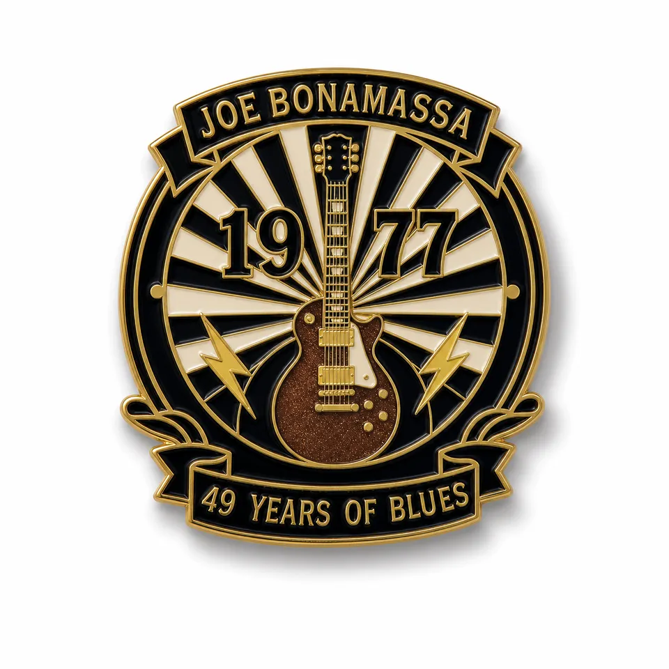 Joe Bonamassa 49 Years of Blues pin Les Paul edition