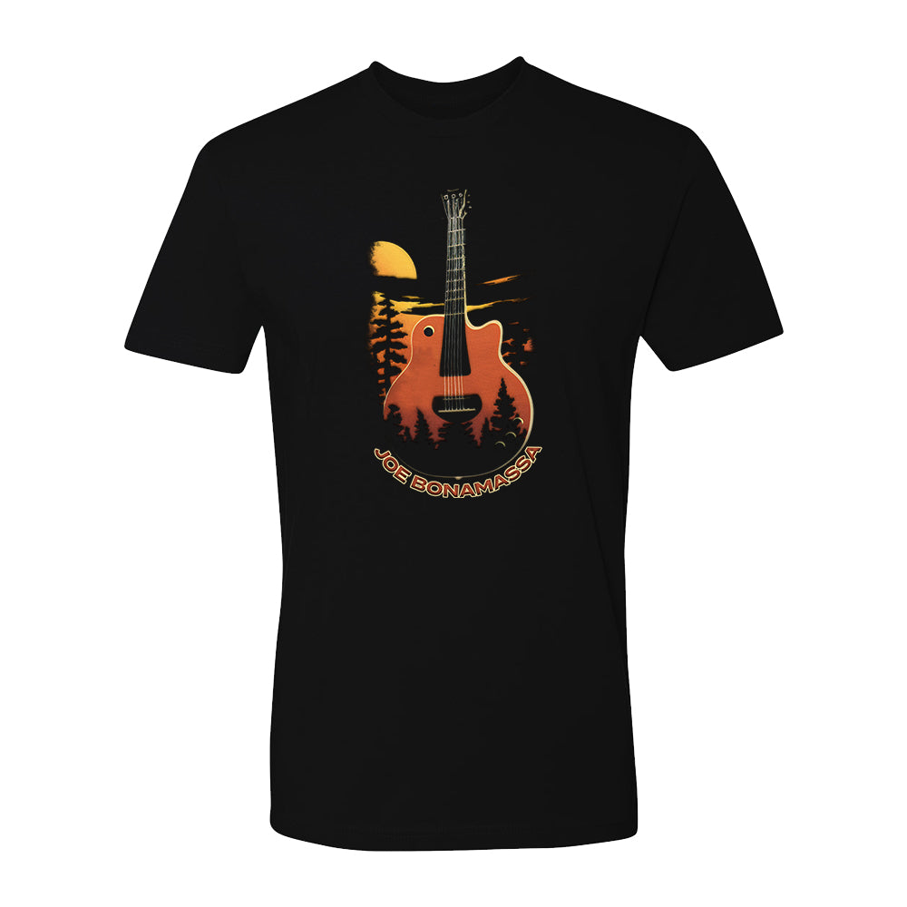 Joe Bonamassa Moonlit Blues t-skjorte unisex svart bomull