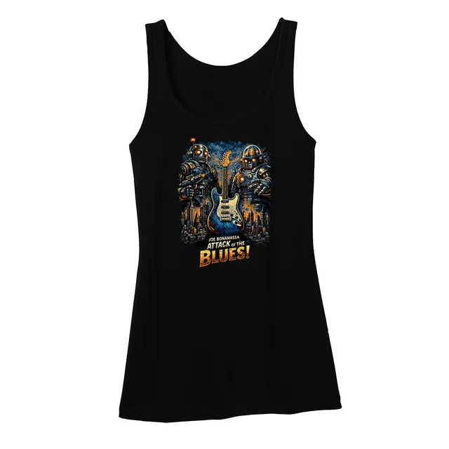 Joe Bonamassa Attack Of The Blues tank topp dame svart bomull