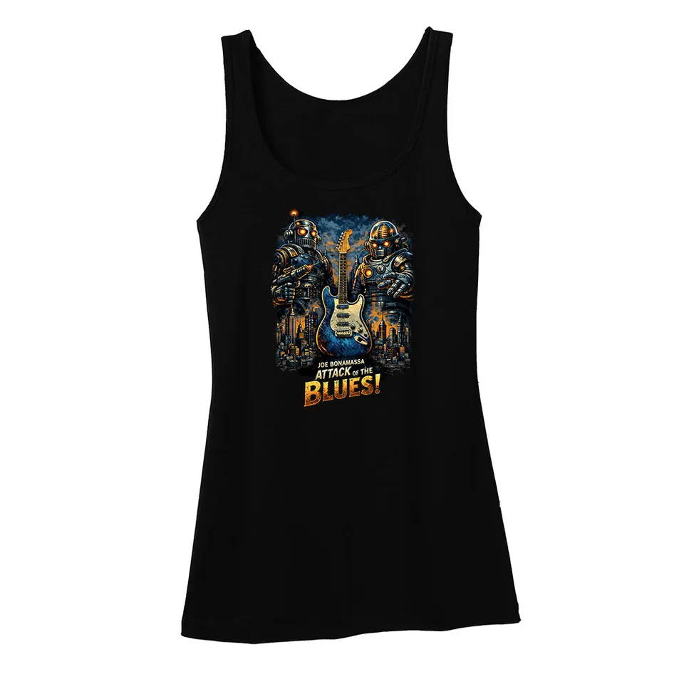 Joe Bonamassa Attack Of The Blues tank topp dame svart bomull