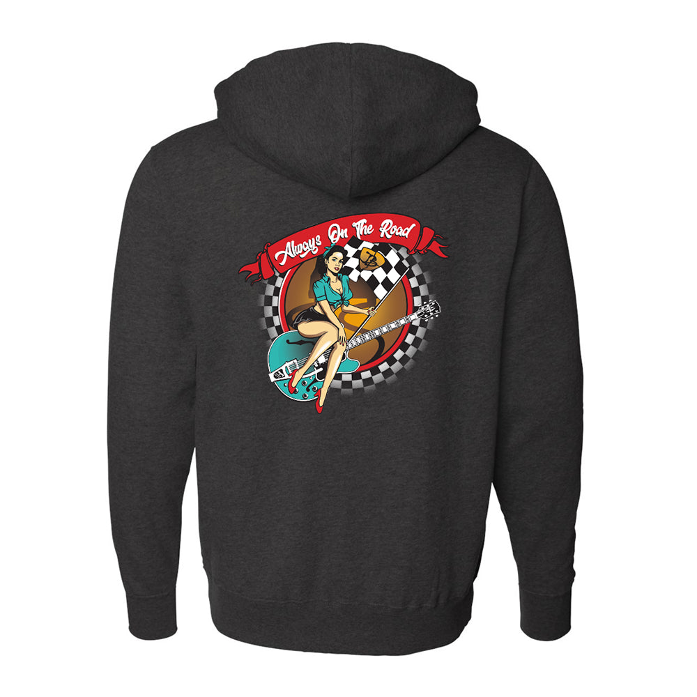 Joe Bonamassa Lucky Lady of Blues zip-hoodie svart