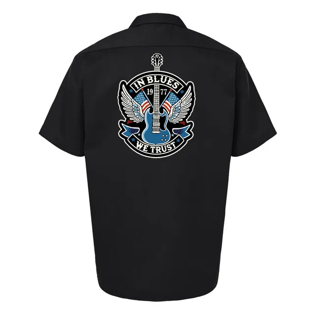Joe Bonamassa In Blues We Trust Dickies skjorte svart