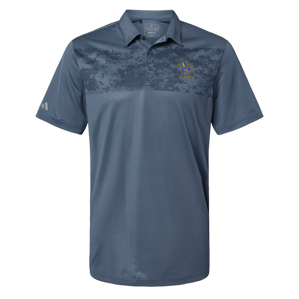 Joe Bonamassa Quadzilla Adidas Camo Polo herre brysttrykk