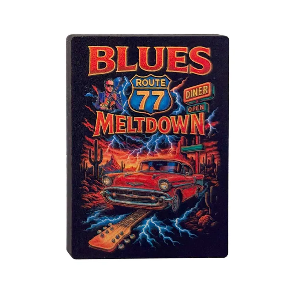 Joe Bonamassa Blues Meltdown magnet tre 2x3 tommer