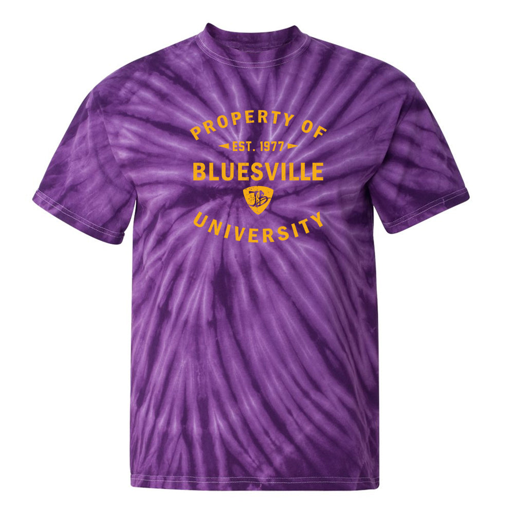 Joe Bonamassa Bluesville University t-skjorte batikk rød S