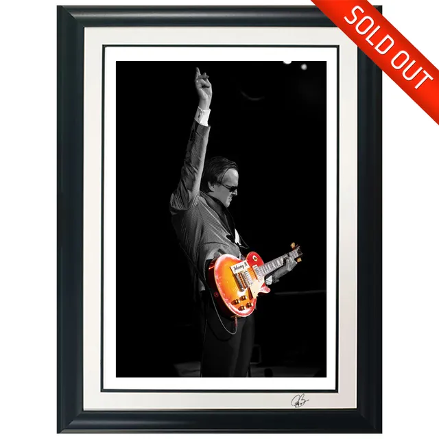 Joe Bonamassa #36 Johnny B litografi innrammet signert