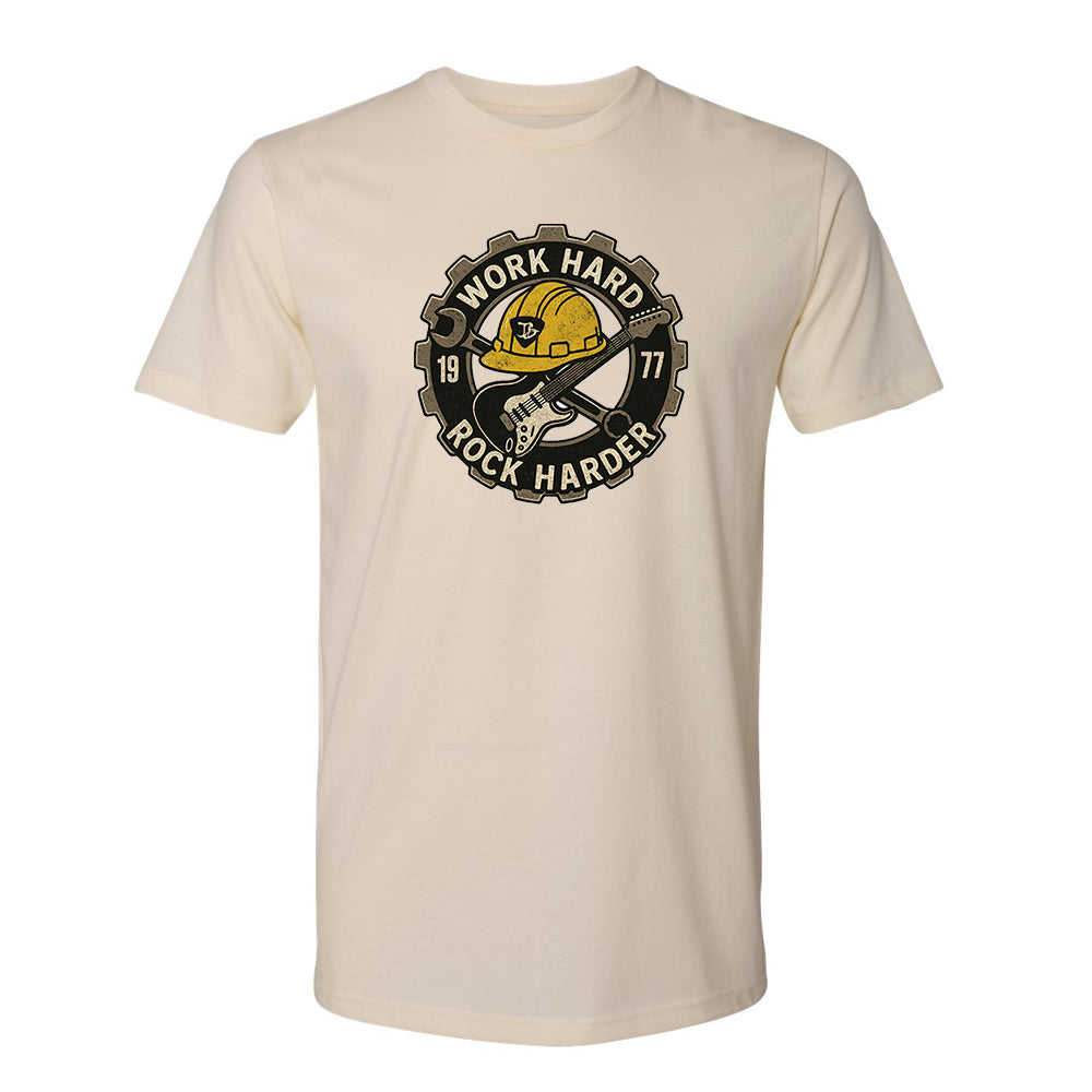 Joe Bonamassa Work Hard, Rock Harder t-skjorte svart bomull