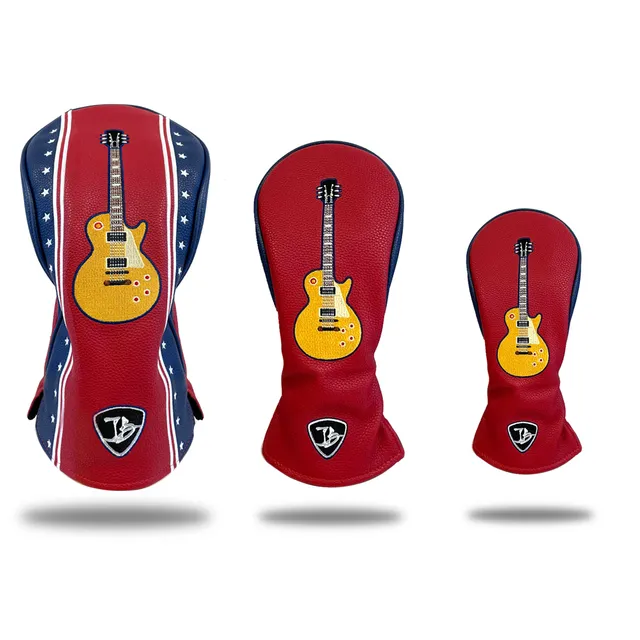 Joe Bonamassa Goldtop headcover golf sett 3 deler skinn