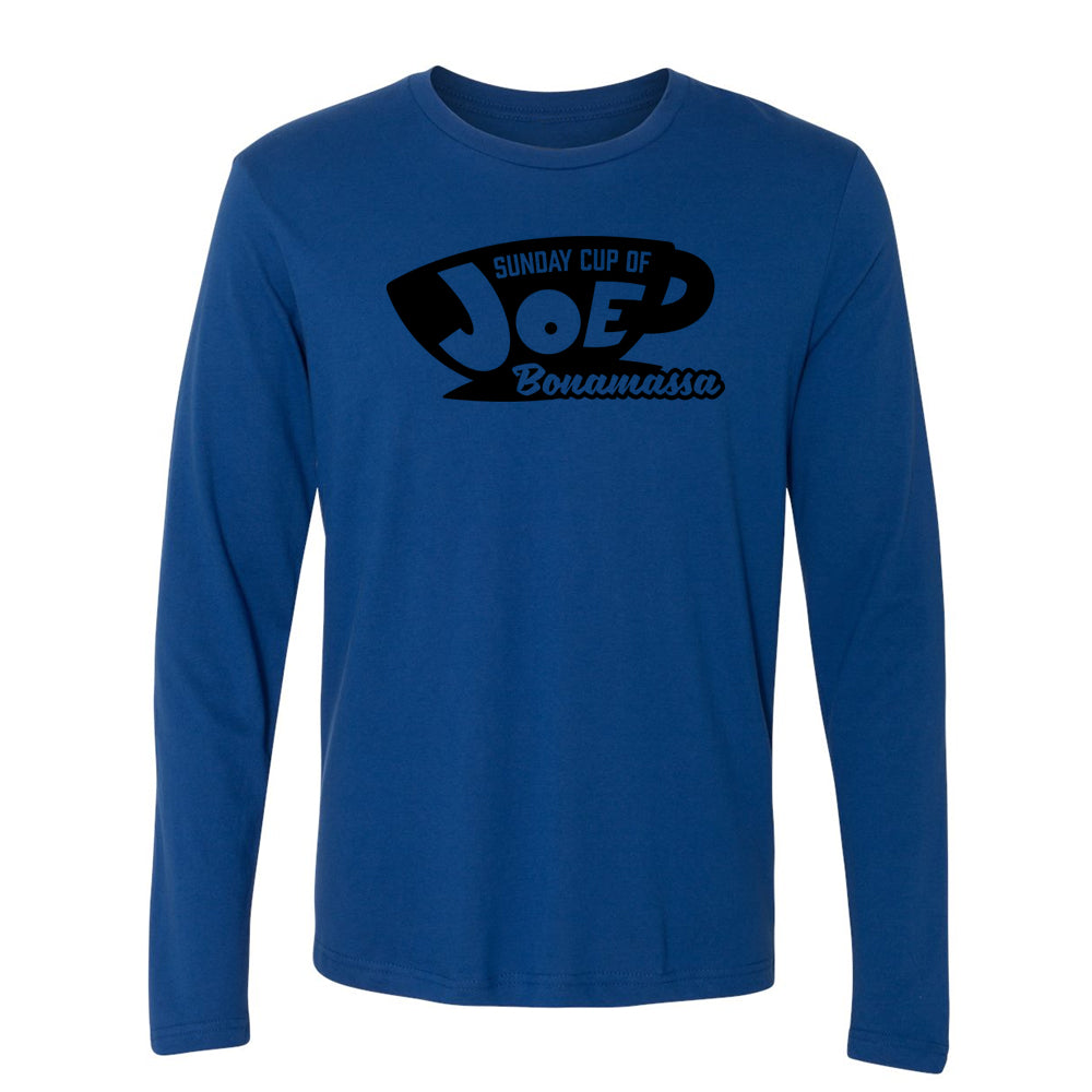 Joe Bonamassa Sunday Cup Of Joe langermet t-skjorte svart bomull