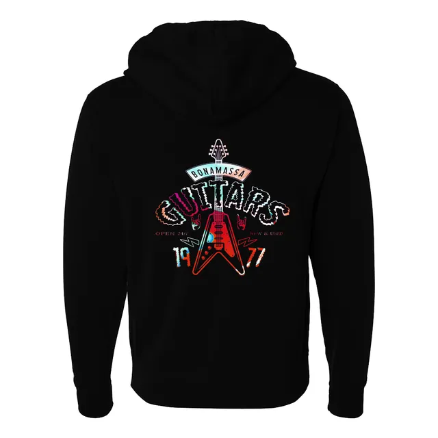 Joe Bonamassa Guitar Shockz zip-hoodie unisex fleece