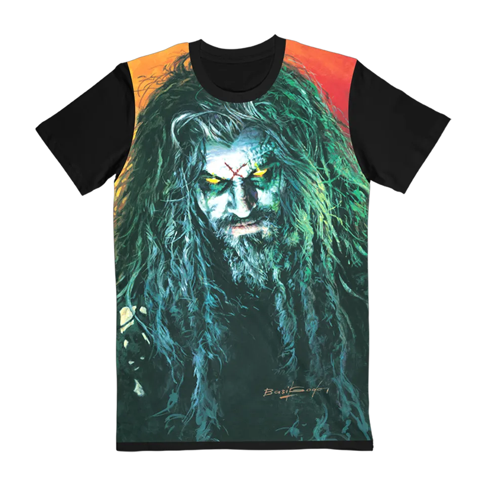 Rob Zombie Hellbilly Monster t-skjorte bilde