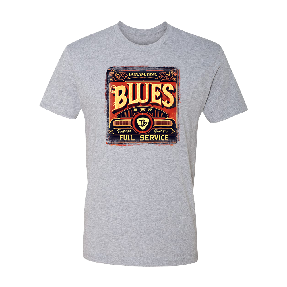 Joe Bonamassa Full Service Blues t-skjorte unisex bomull