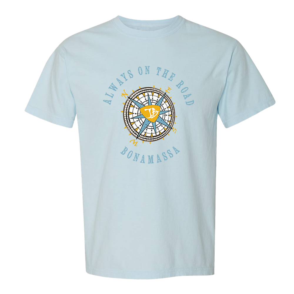 Joe Bonamassa Always on the Road Compass t-skjorte svart