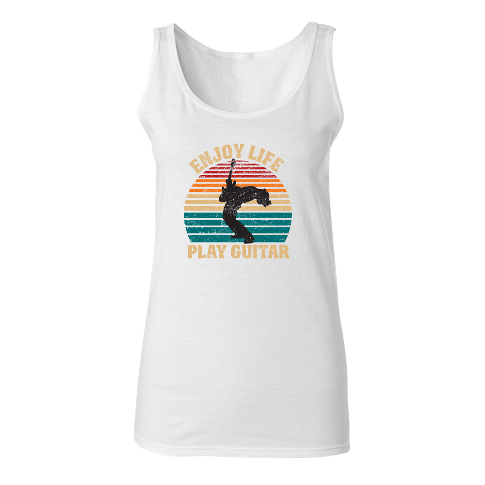 Joe Bonamassa Vintage Enjoy Life singlet dame svart bomull