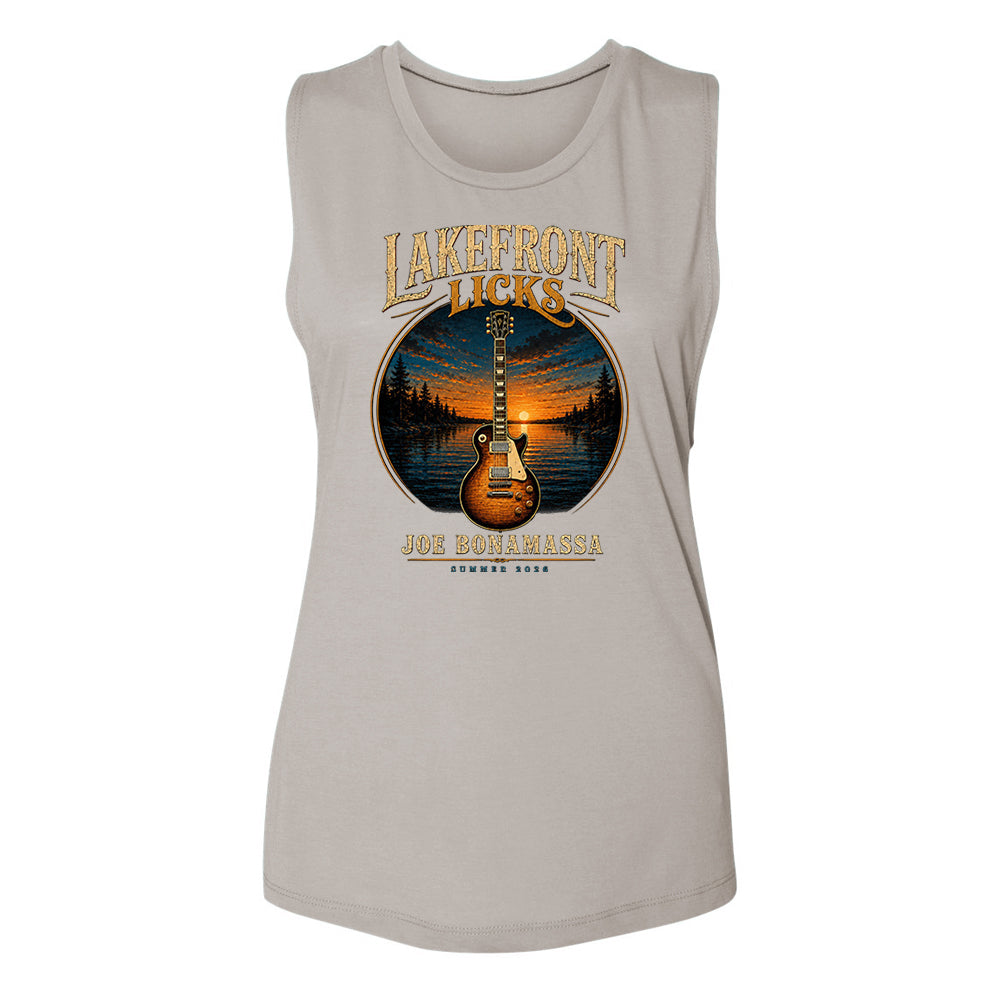 Joe Bonamassa Lakefront Licks singlet dame M svart vintage