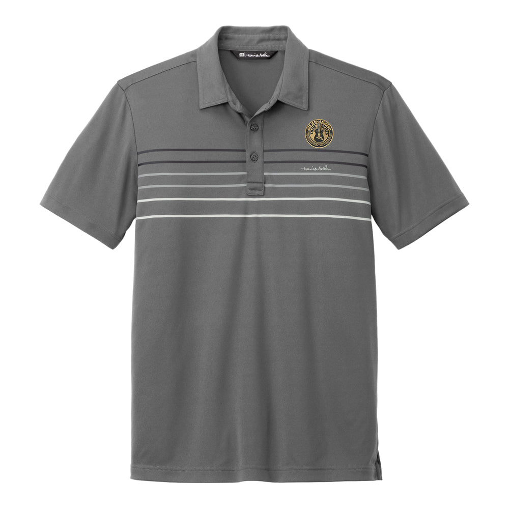 TravisMathew True Blues Coto Performance polo herre stripet