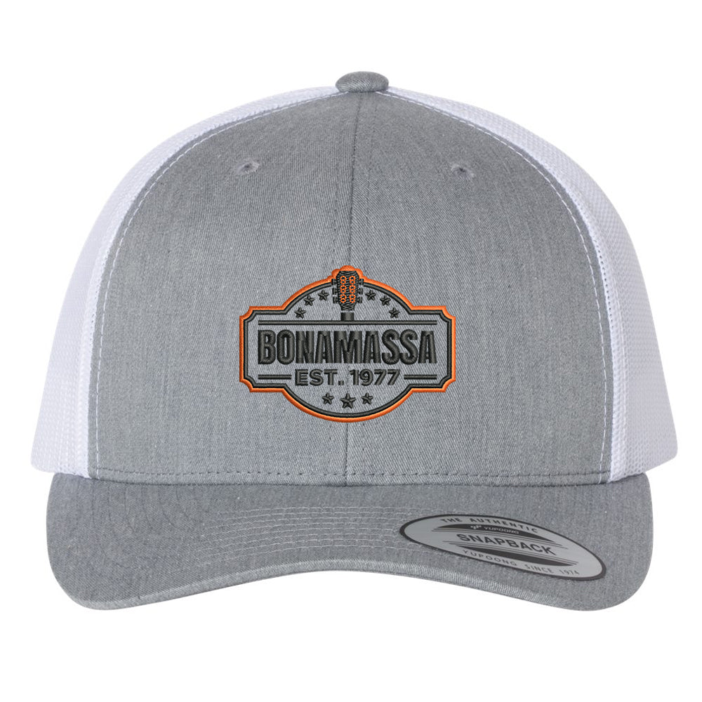 Joe Bonamassa Blues Rock Seal truckercaps svart snapback