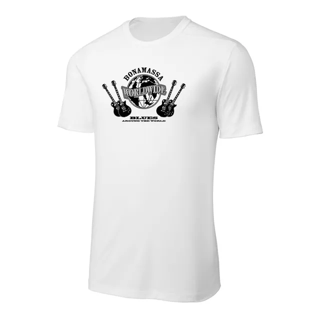 Joe Bonamassa Worldwide Blues UV t-skjorte svart UPF 50