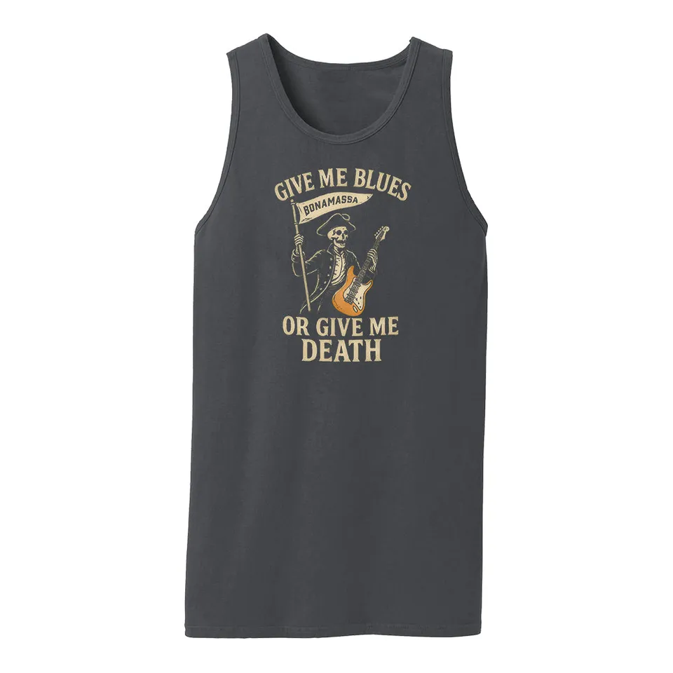 Joe Bonamassa Give Me Blues Or Give Me Death singlet denim