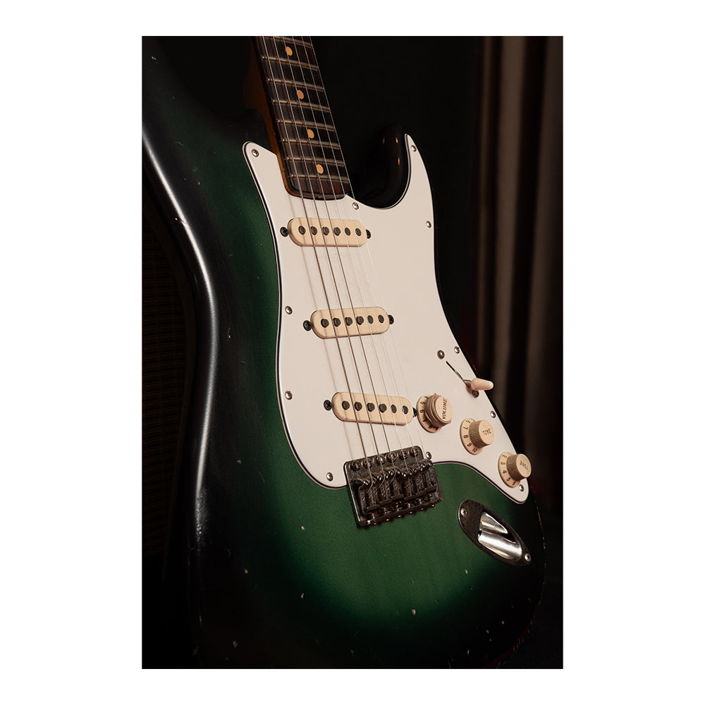 Joe Bonamassa 64 Greenburst Strat pickuper Seymour Duncan