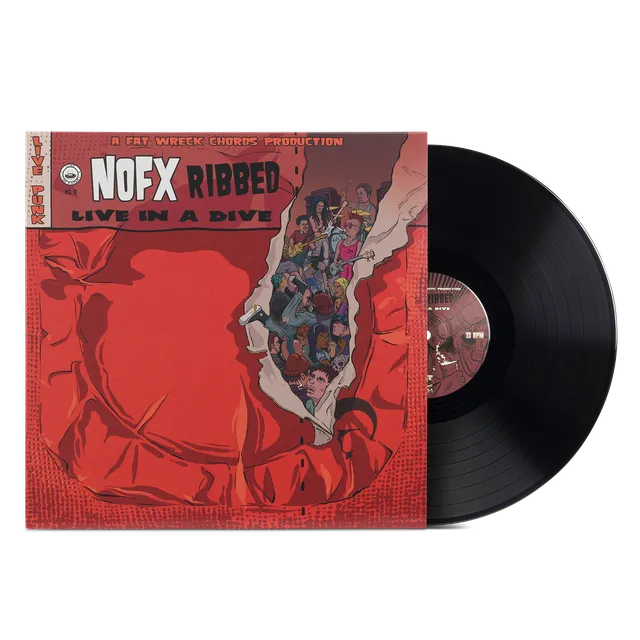 NOFX Live in a Dive vinyl LP konsertopptak