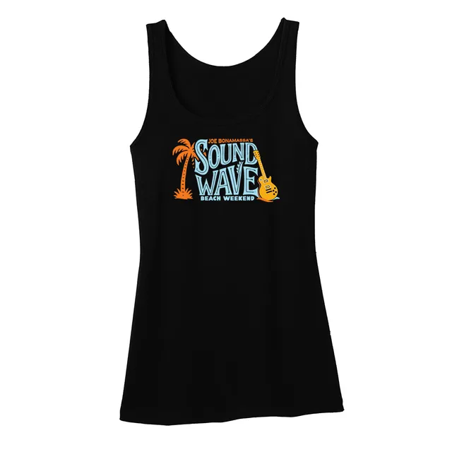 Joe Bonamassa Sound Wave Beach Weekend singlet svart dame