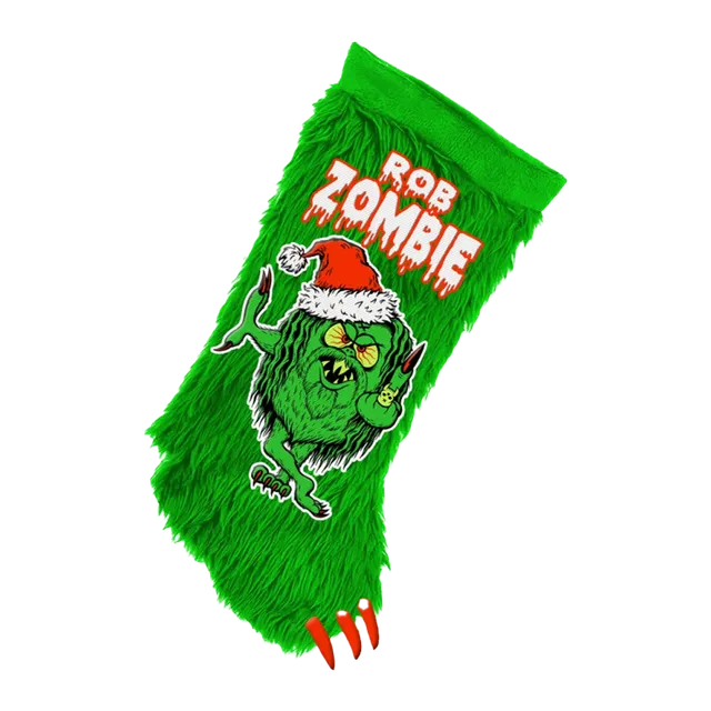 Rob Zombie Mean Green julestrømpe polyester