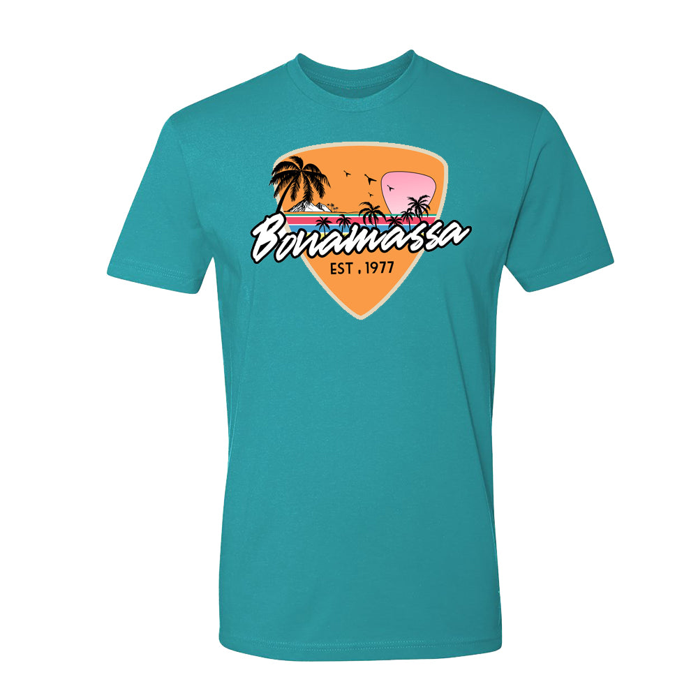 Joe Bonamassa Blues Sunset t-skjorte unisex svart bomull